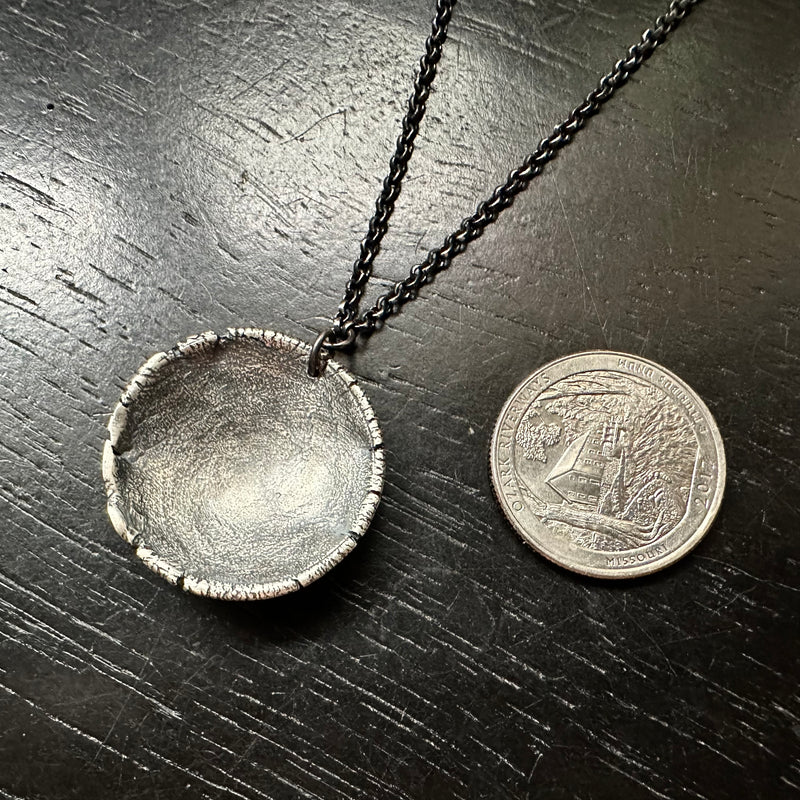 Altar Bowl Necklace - Silver