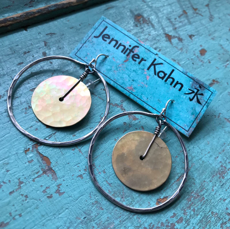 Circles Within Earrings - 3 Sizes