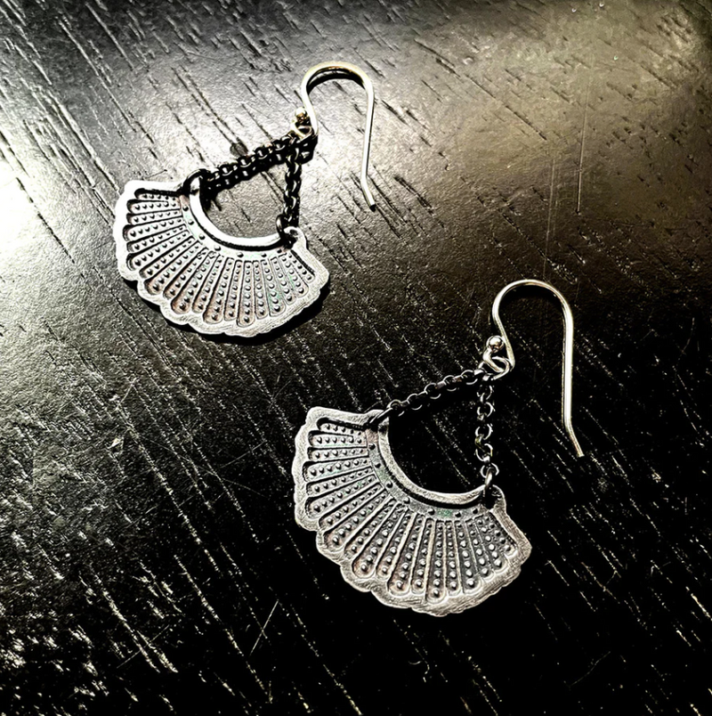 Dissent Earrings - Sterling Silver – jenkahnjewelry