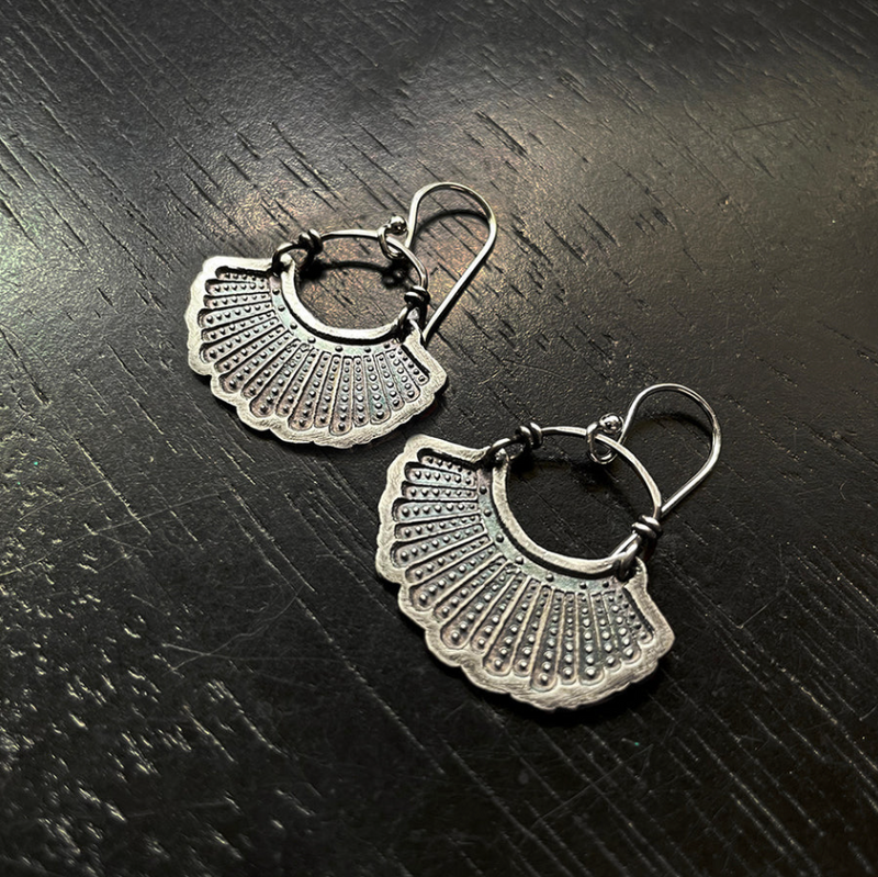 Dissent Earrings - Sterling Silver