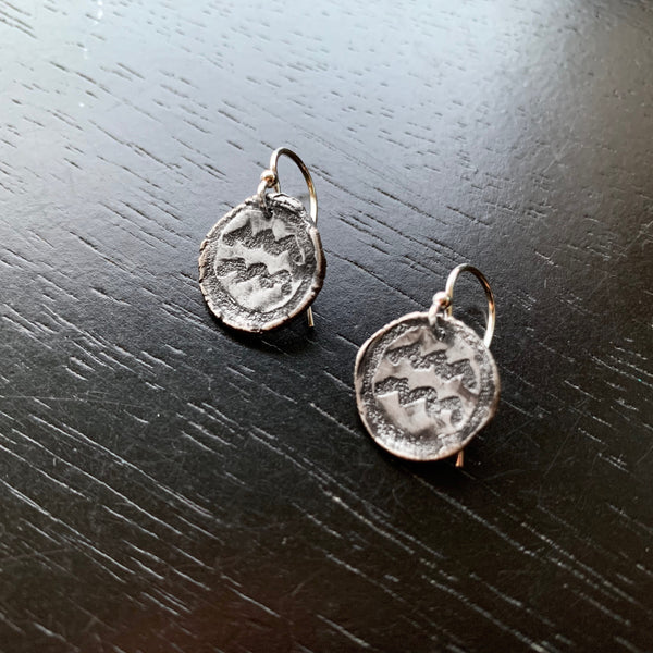 Sterling Silver Zodiac Earrings