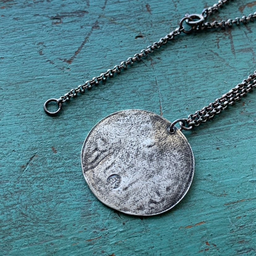Medicine Womyn's Medallion: 2 Metal Options: – jenkahnjewelry