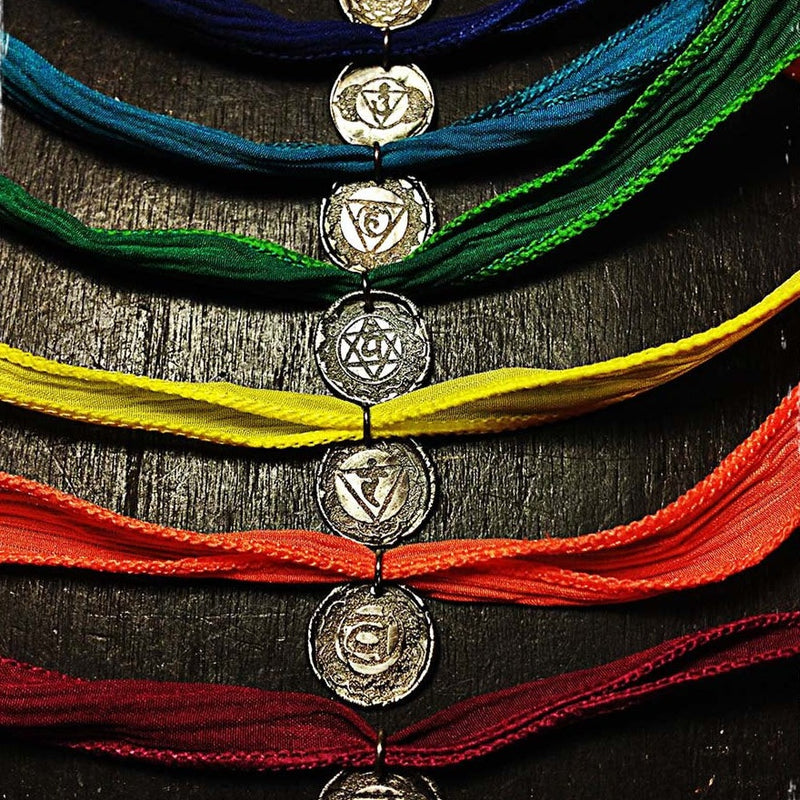 Chakra Wrap Bracelet/Anklet - 7 to Choose From