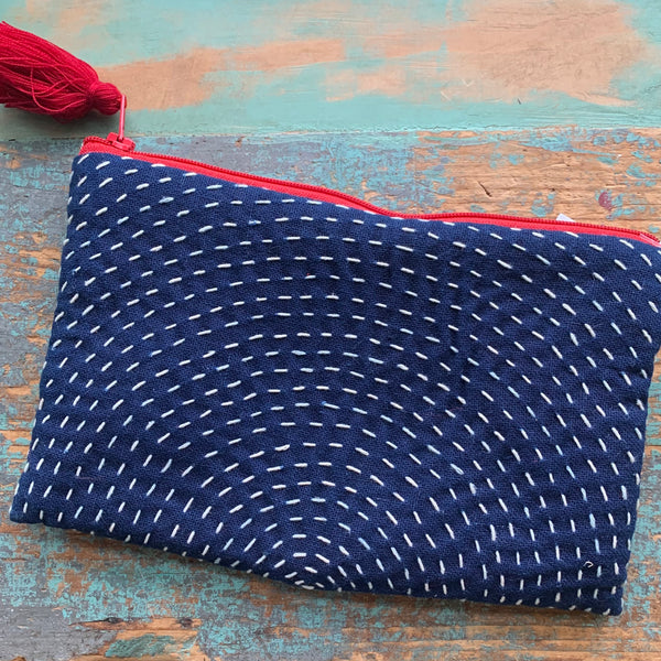 Line Stitch Pouch Large