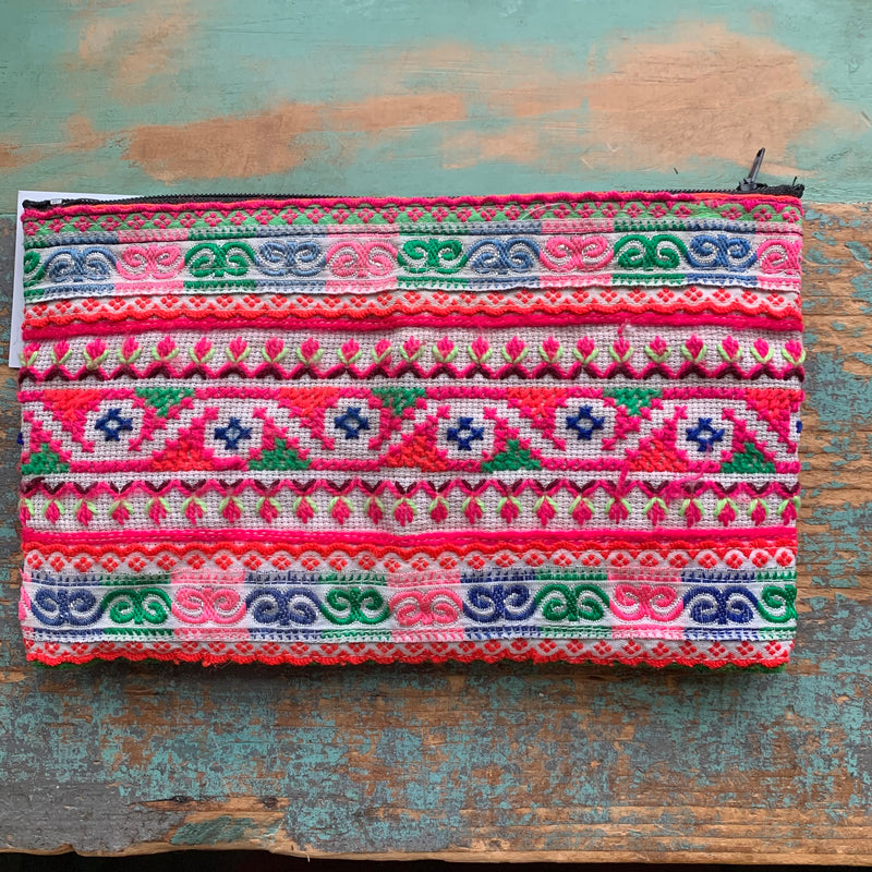 Vintage Hmong Gift Pouch Large
